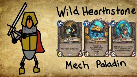 mech paladin hearthstone|mech paladin sunken city.